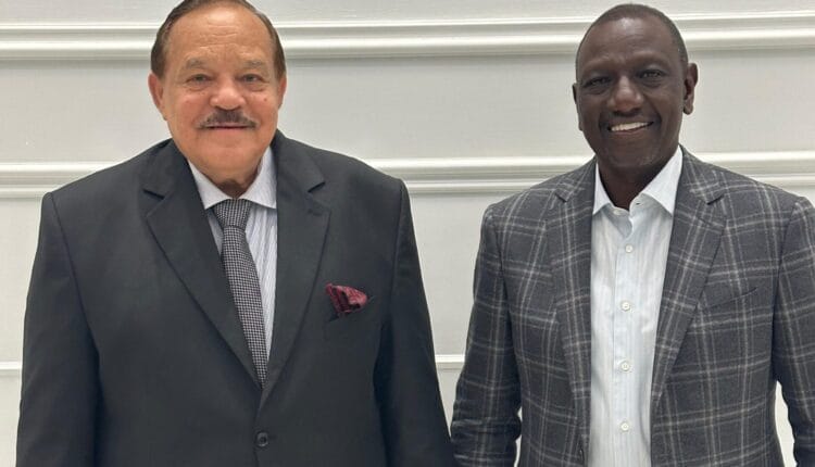 وزير الخارجية يلتقي الرئيس الكيني